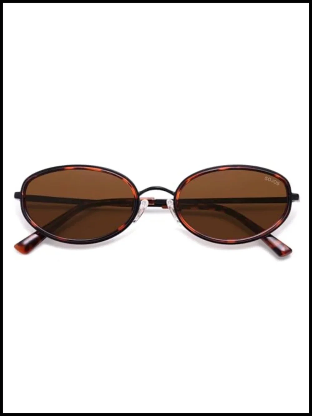 Retro Oval Polarized Sunglasses UV400 Protection Unisex Design